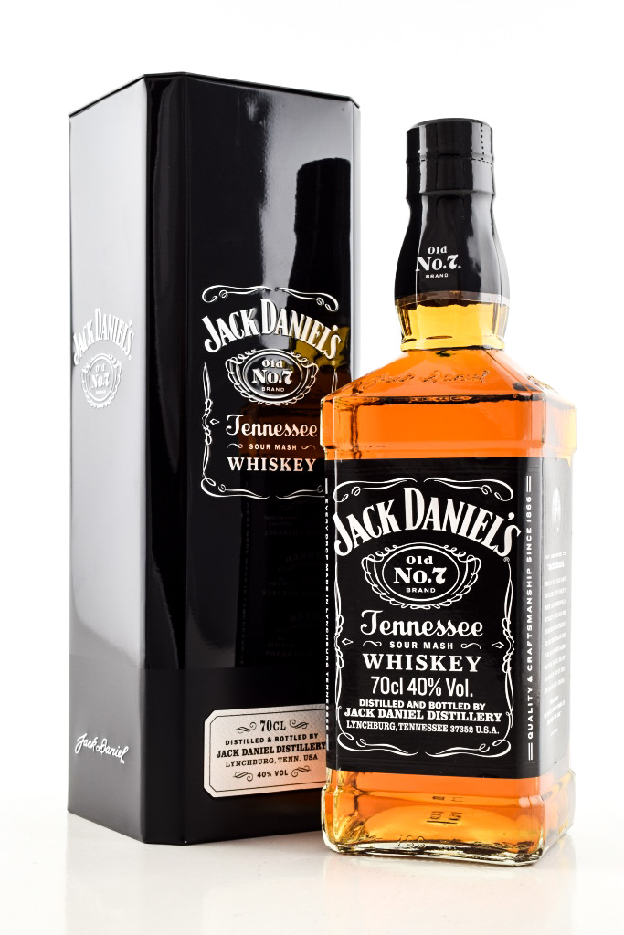 Jack Daniel\'s No. 7 40% | Whisky with of gift Countries vol. | | USA/Kanada Home Malts | - box 0.7l