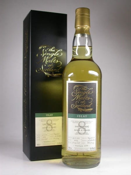 Laphroaig eight Year Old 1999/2008 &quot;The Single Malts of Scotland&quot; 57.6% vol. 0,7l