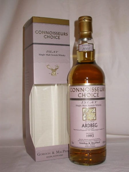 Ardbeg 93/05 Fresh-Sherry Gordon &amp; MacPhail Connoisseurs Ch. 43%vol. 0,7l