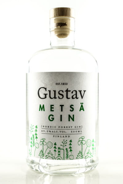 Gustav Metsä Gin 43,2%vol. 0,5l