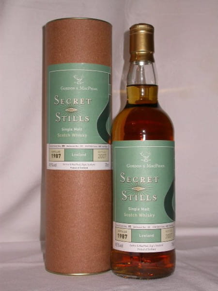 Glenkinchie 1987/2007 Gordon &amp; MacPhail Secret Stills 45%vol. 0,7l