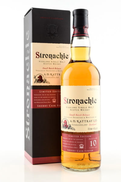 Stronachie 10 Jahre Sherry Cask Finish 46%vol. 0,7l