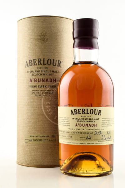 Aberlour a'bunadh Batch No. 62 59,9%vol. 0,7l