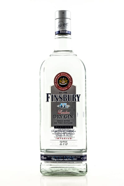 Finsbury 47 Platinum London Dry Gin 47%vol. 1,0l