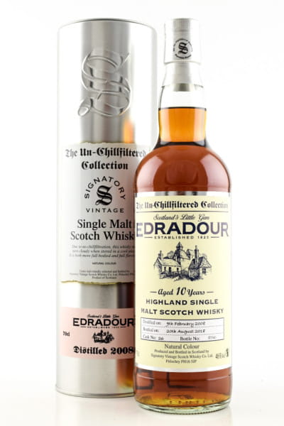 Edradour 10 Jahre 2008/2018 Single Cask #26 Signatory 46%vol. 0,7l