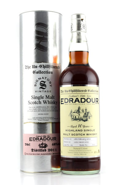 Edradour 10 Jahre 2011/2021 Single Cask #42 Signatory 46%vol. 0,7l