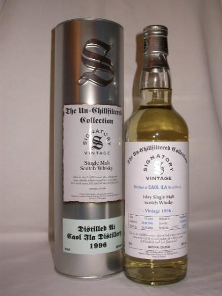 Caol Ila 11 Jahre 1996/2008 Un-Chillfiltered Signatory 46%vol. 0,7l