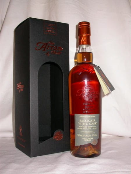 Arran 8 Jahre Sassicaia Wine Cask 55%vol. 0,7l