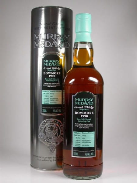 Bowmore 1998/2008 Sherry Murray McDavid 46%vol. 0,7l