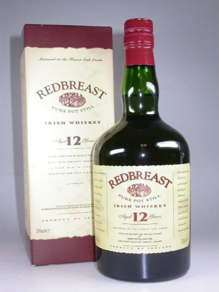 Redbreast 12 Jahre Pure Pot Still 40%vol. 0,7l - altes Design