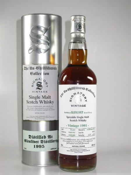 Glenlivet 14 Jahre 1995/2009 Un-Chillfiltered Signatory 46%vol. 0,7l