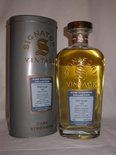 Port Ellen 1982/2007 Signatory Cask strength Coll. 60,1%vol. 0,7l