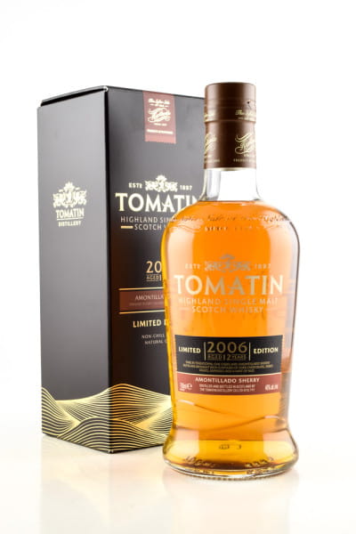 Tomatin 12 Jahre 2006/2019 Amontillado Sherry Finish 46%vol. 0,7l