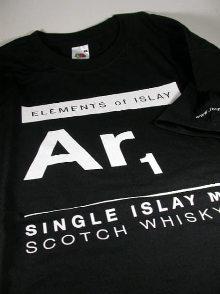 Elements of Islay Ar 1 - T-shirt size. M - black