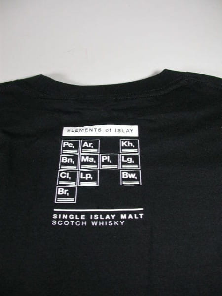 Elements of Islay Ar 1 - T-shirt size. M - black