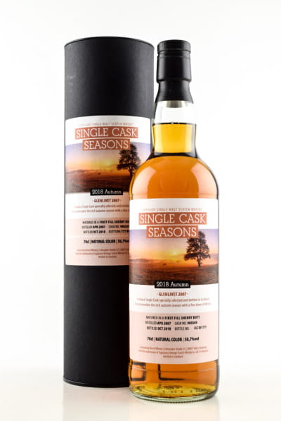 Glenlivet 11 Jahre 1st-fill Sherry Butt Single Cask Seasons Signatory 50,7%vol. 0,7l