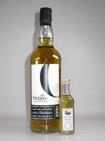 Bunnahabhain 1997/2010 Octave-Cask f. Malts and More Duncan Taylor 51,2%vol. Sample 0,05l