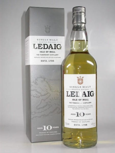 Ledaig 10 Jahre 43%vol. 0,7l - altes Design