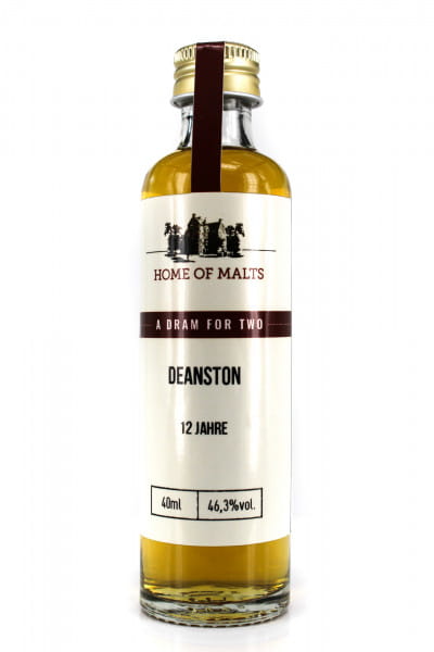 Deanston 12 Jahre 46,3%vol. Sample 0,04l | Highland Whisky | Scotch whisky  regions | Scotch Whisky | Home of Malts