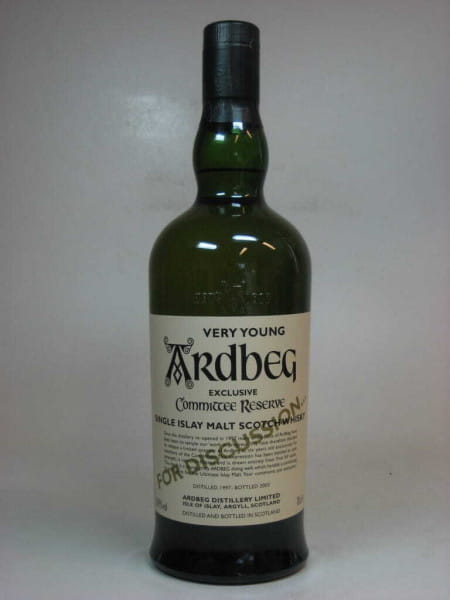 Ardbeg Very Young Exclusive Committee Reserve 1997/2003 58,9%vol. 0,7l