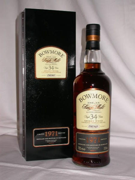 Bowmore 34 Jahre 1971/2005 &quot;Flasche Nr. 42&quot; 51%vol. 0,7l