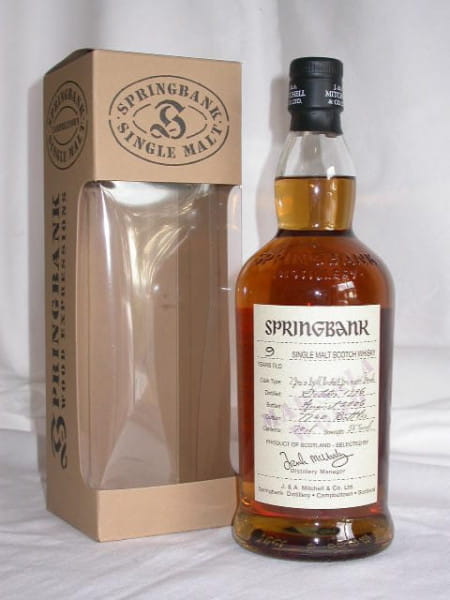 Springbank 1996/2006 Marsala Wood 58%vol. 0,7l