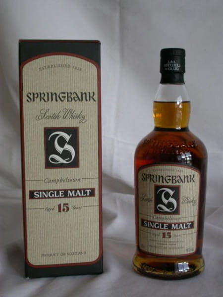 Springbank 15 Year Old (old equipment) 46% vol. 0,7l