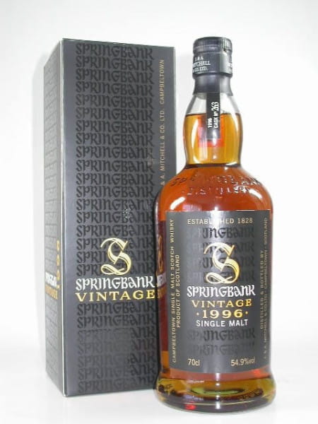 *Springbank Vintage 1996/2009 Single Fino Sherry Cask 54,9%vol. 0,7l