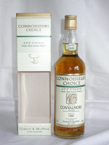 Convalmore 1981/1998 Gordon &amp; MacPhail Connoisseurs Ch. 40% vol. 0,7l