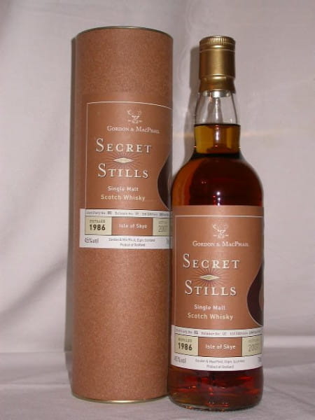 Talisker 1986/2007 Gordon &amp; MacPhail Secret Stills 45%vol. 0,7l