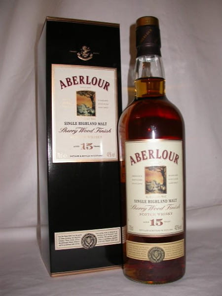 Aberlour 15 Jahre Sherry Wood Finish 40%vol. 0,7l