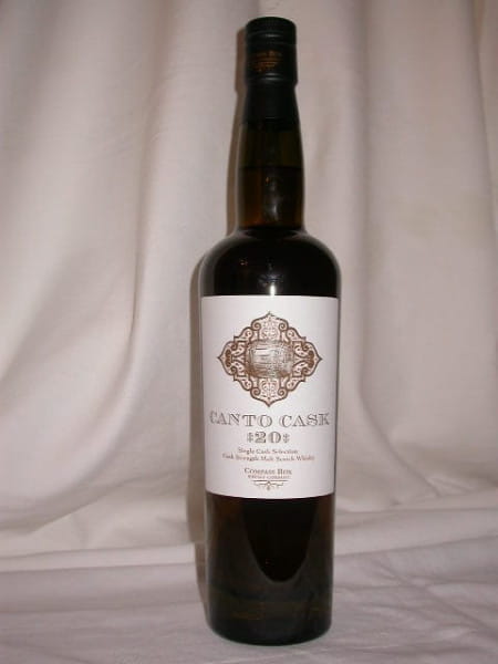 Canto Cask 20 Compass Box 54%vol. 0,7l