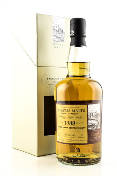 "Buttery Maple Fudge" 1988 Single Sherry Butt Invergordon Wemyss Malts 55%vol. 0,7l