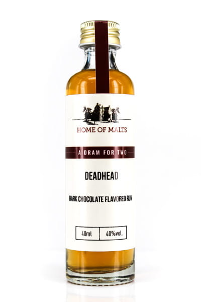Deadhead Dark Chocolate Flavored Rum 35%vol. Sample 0,04l