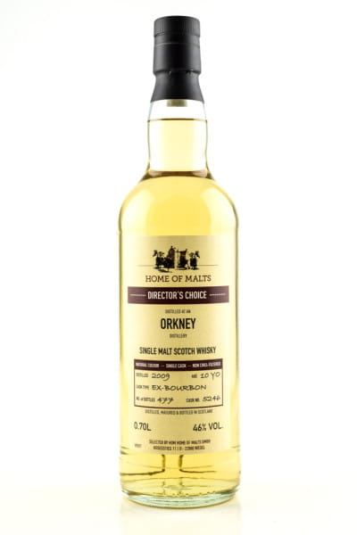 Orkney 10 Jahre 2009/2020 Director's Choice Home of Malts 46%vol. 0,7l