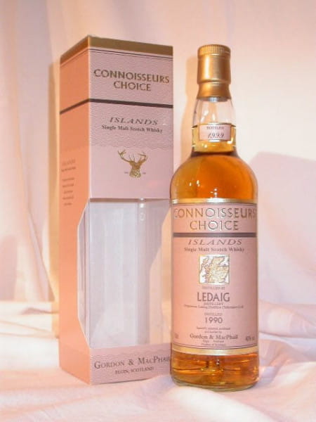 Ledaig 1990/1999 Gordon &amp; MacPhail Connoisseurs Ch. 40%vol. 0,7l