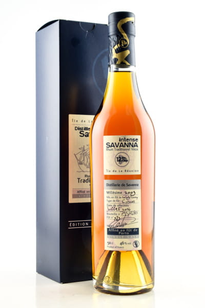 Savanna 12 Jahre Millésime 2003 Single Cask 46%vol. 0,5l