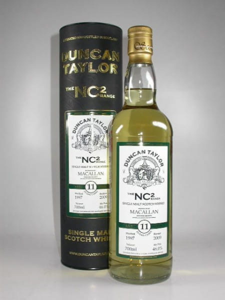 Macallan 1997/2009 The NC2-Range Duncan Taylor 46%vol. 0,7l