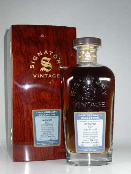 Bowmore 1972/2008 Signatory Cask strength Coll. 45,4%vol. 0,7l