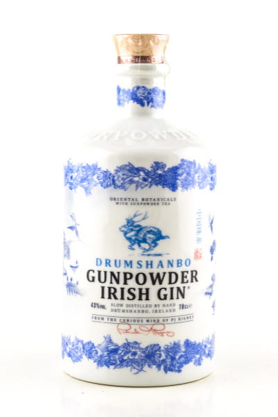 Drumshanbo Gunpowder Irish Gin Ceramic Bottle 43%vol. 0,7l