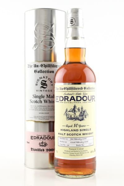 Edradour 10 Jahre 2008/2018 Single Cask #24 Signatory 46%vol. 0,7l