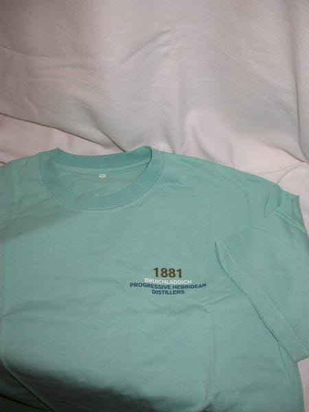 Bruichladdich Progressive Distillers T-Shirt Gr. XL