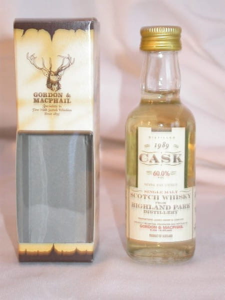 Highland Park 1989 Cask strength Gordon &amp; MacPhail 60%vol. 0,05l