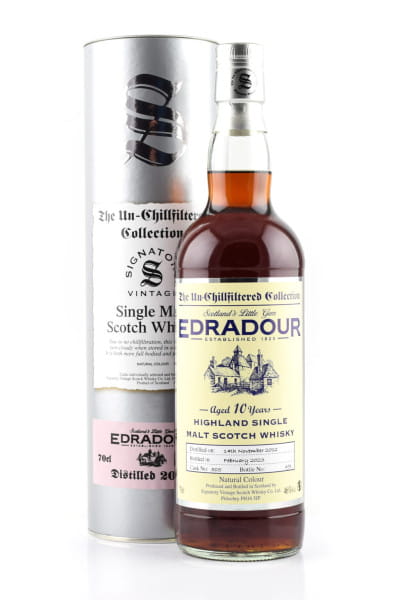 Edradour 10 Jahre 2012/2023 Single Cask #505 Signatory 46%vol. 0,7l