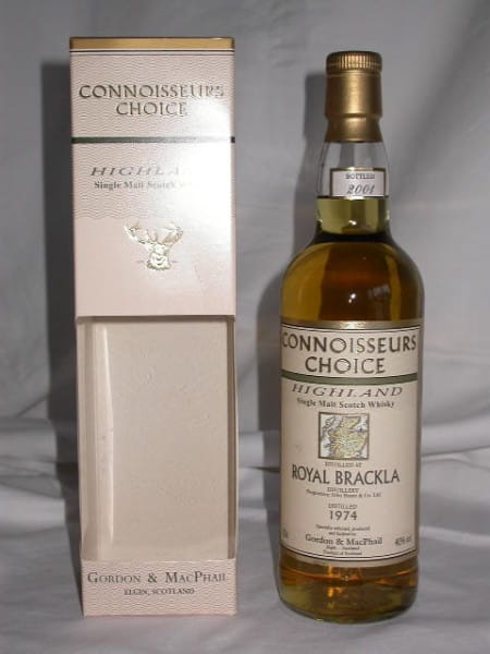 Royal Brackla 1974/2001 G &amp; M Connoisseurs Choice 40% vol. 0,7l