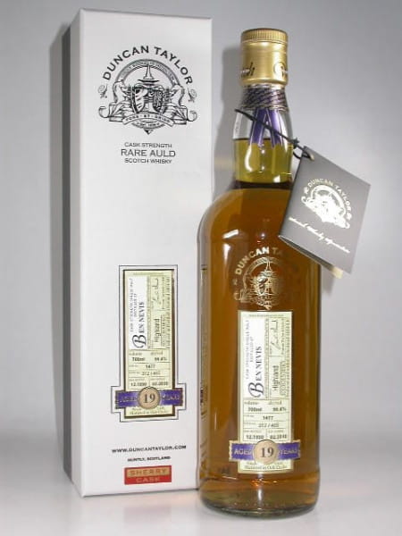 Ben Nevis 19 Jahre Sherry Cask 1990/2010 Rare Auld Duncan Taylor 56,4%vol. 0,7l