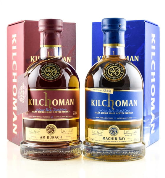 Kilchoman - Machir Bay & AM BÙRACH 46%vol. 2x0,7l