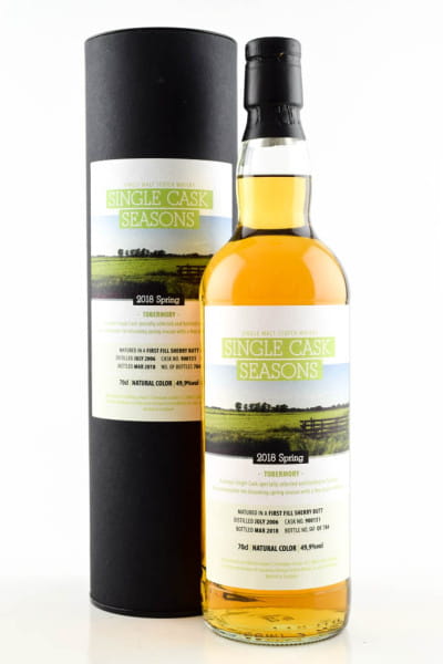 Tobermory 11 Jahre 1st-fill Sherry Butt Single Cask Seasons Signatory 49,9%vol. 0,7l