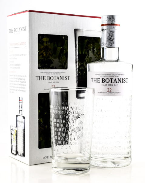 The Botanist - Islay Dry Gin 46%vol. 0,7l mit Glas