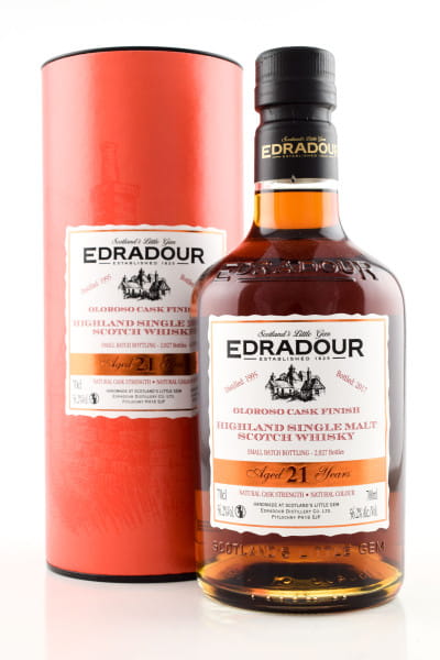 Edradour 21 Jahre 1995/2017 Oloroso Cask Finish 56,2%vol. 0,7l